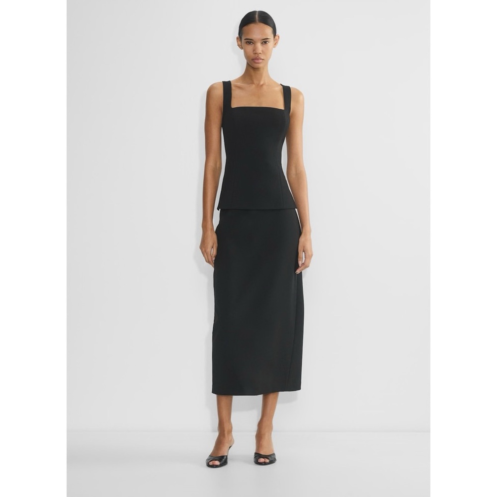 Babaton Columnist structured bustier tank 0